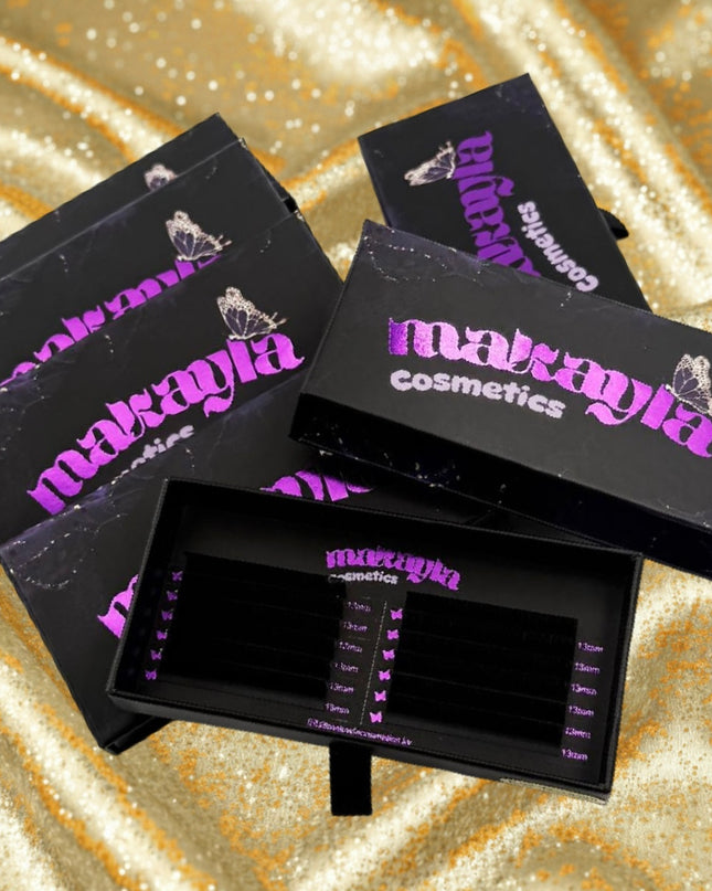 🖤 Cashmere Lash Trays – Ultra Black Edition