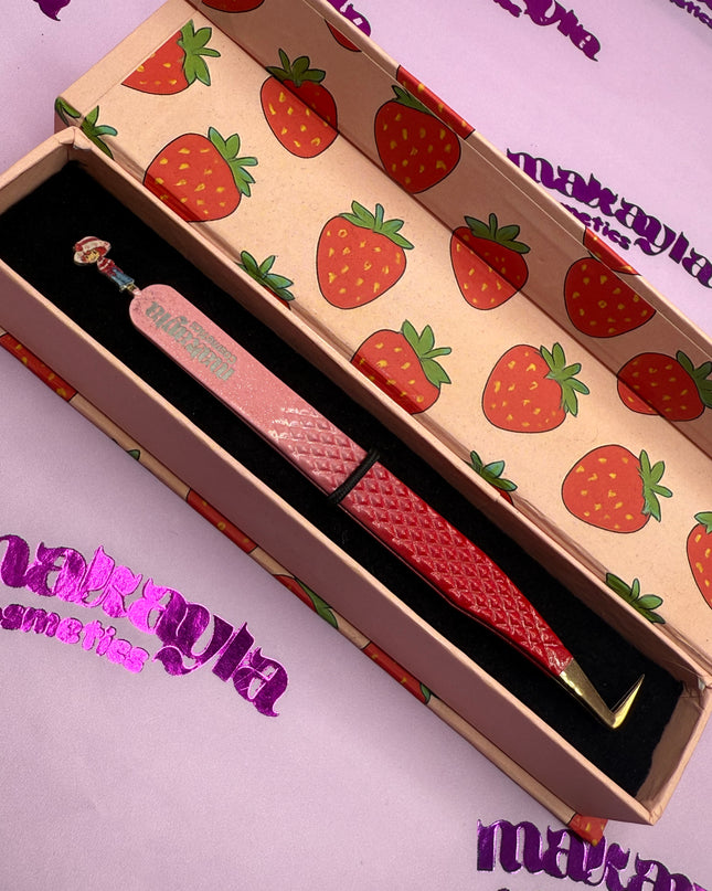 🍓 Strawberry Shortcake Duo Tweezers + Luxury Box – Strawberry Shortcake Collection