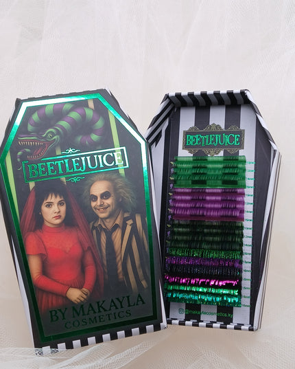 🪦 Beetlejuice Coffin Lash Tray – Limited Edition 0.05 D