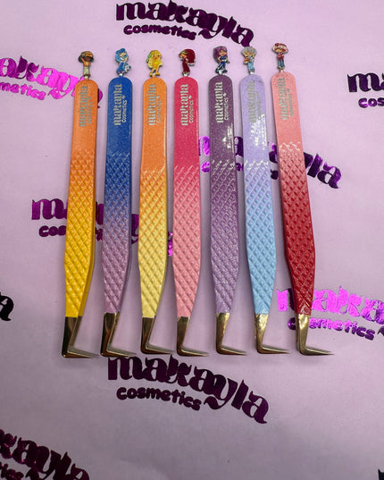 🎂 Angel Cake Duo Tweezers + Luxury Box – Strawberry Shortcake Collection