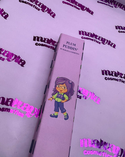 🍇 Plum Puddin’ Tweezers + Luxury Box – Strawberry Shortcake Collection