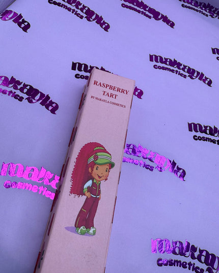 🍇 Raspberry Tart Duo Tweezers + Luxury Box – Strawberry Shortcake Collection