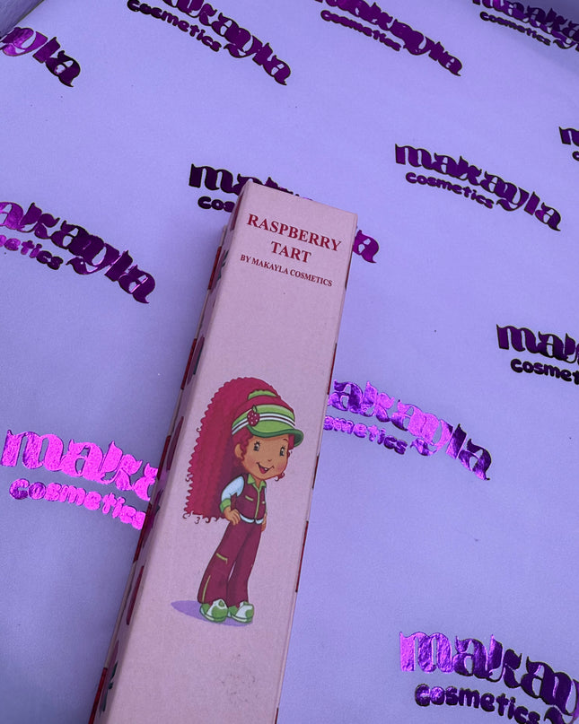 🍇 Raspberry Tart Duo Tweezers + Luxury Box – Strawberry Shortcake Collection