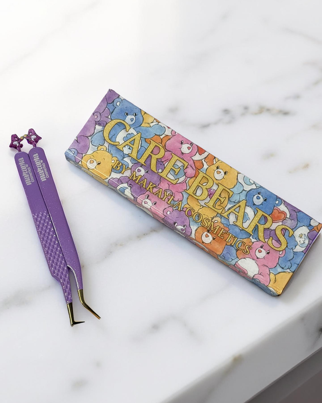 💜🤝 Share Bear Duo Tweezers + Luxury Box – Care Bears Collection
