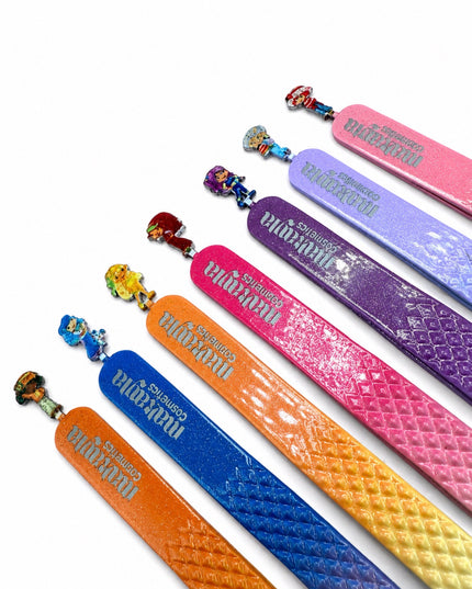 🫐 Blueberry Muffin FIBER TIP Tweezers + Luxury Box – Strawberry Shortcake Collection