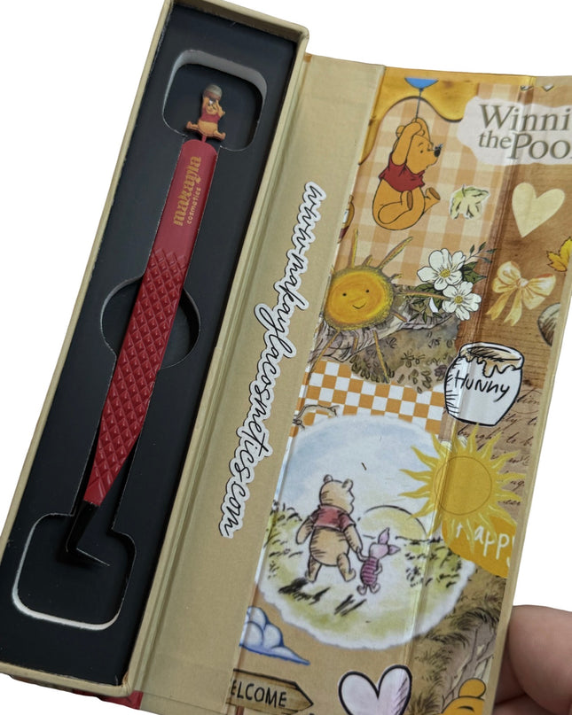 Whinnie the Pooh FIBER TIP Tweezers + Luxury Box – Hundred Acre Woods Collection