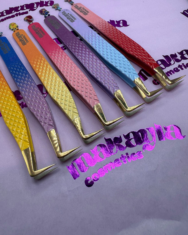 🫐 Blueberry Muffin Duo Tweezers + Luxury Box – Strawberry Shortcake Collection