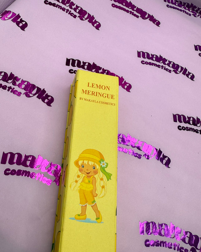 🍋 Lemon Meringue Duo Tweezers + Luxury Box – Strawberry Shortcake Collection