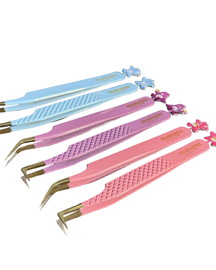 🌈💖 Cheer Bear Duo FIBER TIP Tweezers + Luxury Box – Care Bears Collection ON SALE $17 OFF