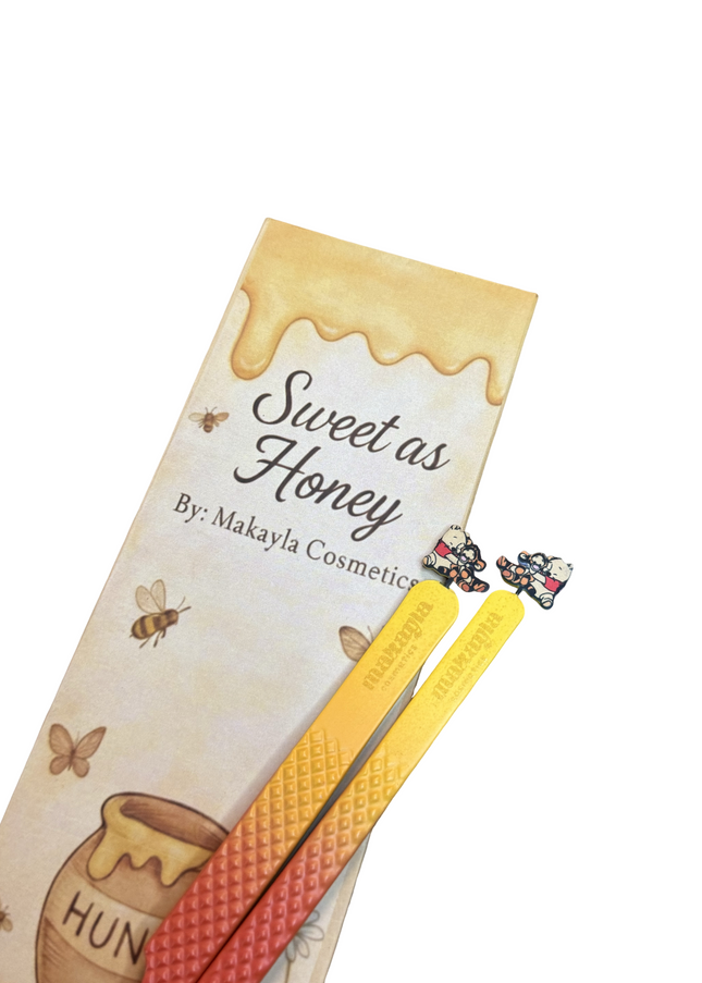 Sweet as Hunny Duo FIBER TIP Tweezers + Luxury Box –