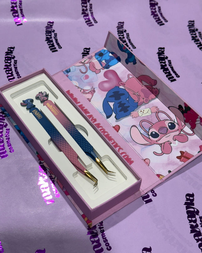 stitch and Angel Duo Tweezers & LIMITED edition box