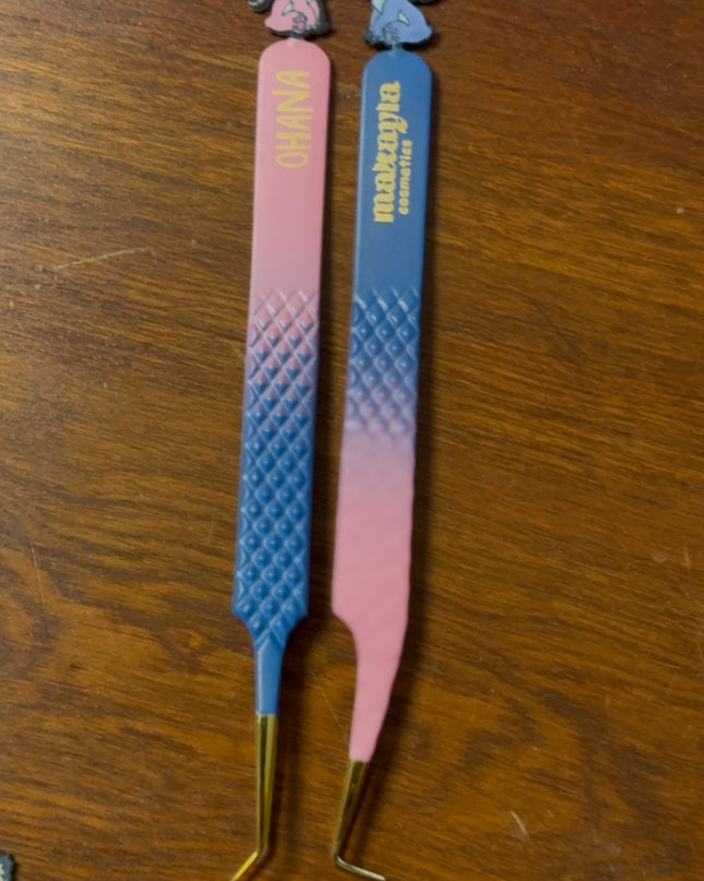 stitch and Angel Duo Tweezers BOTH