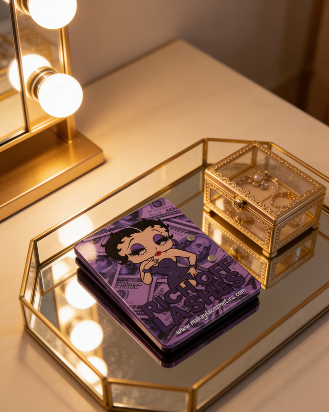 Rich Off Lashes purple