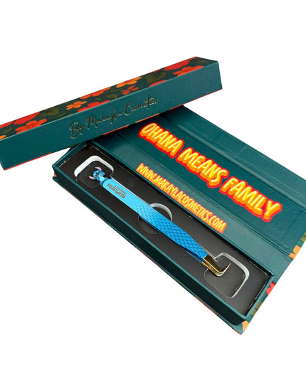 🩵 Stitch FIBER TIP tweezer + box